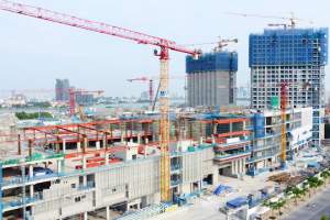 Tiến độ xây dựng Lotte Mall Tây Hồ mới nhất tháng 10/2022
