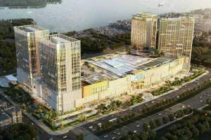 Tiến độ thi công dự án Lotte Mall Tây Hồ tháng 8/2022