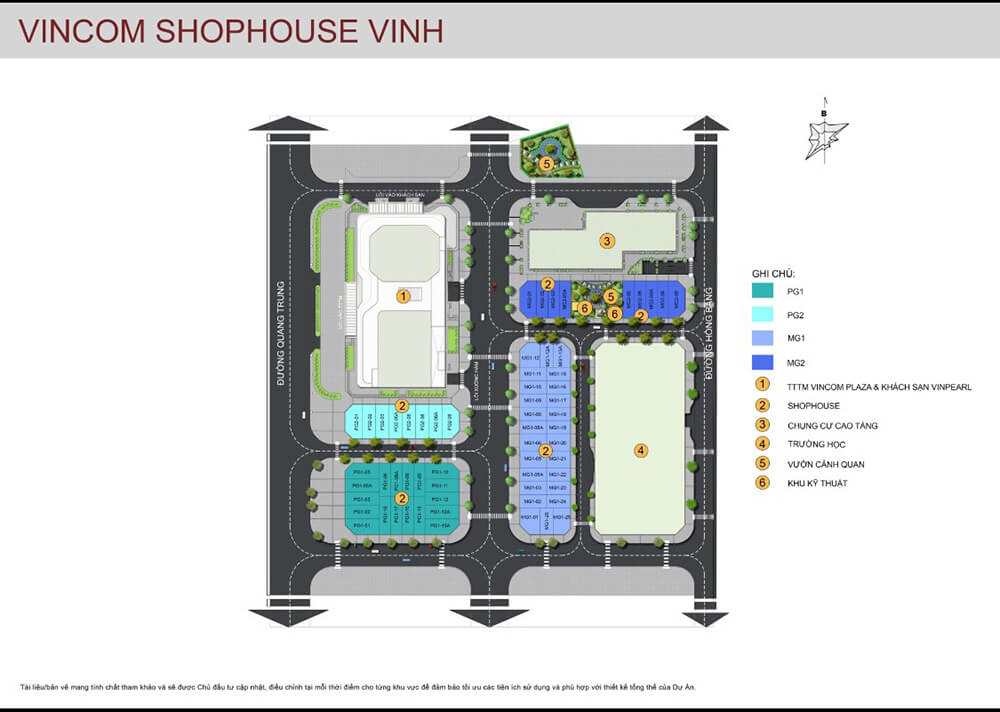 vincom shophouse Vinh